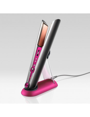 Dyson Piastra Corrale Capelli Senza Filo Nero-nichel/fucsia